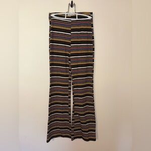 Urban Outfitters Retro Stripe Flare Pants Size S-P